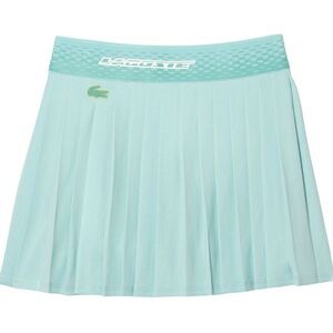 Lacoste Women's Pleated Mint Green Tennis Skirt